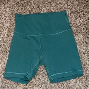 lululemon athletica Teal Bike Shorts